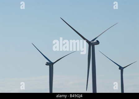 Nordex-Windenergieanlagen für Npower wenig Cheyne Gericht Romney Marsh Roggen East Sussex größten Windpark in Süd-Ost Stockfoto