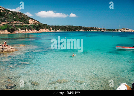 Insel La Maddalena, Cala Spalmatore, Sardinien, Italien Stockfoto