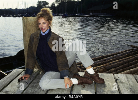 Rome, Sydne, * 17.3.1951, amerikanische Schauspielerin, volle Länge, PR-Foto-Fernsehserie "die Hütte am See", 1991, Stockfoto