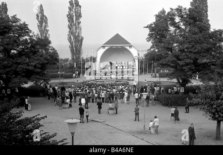 Geografie/Reisen, Deutschland, Heringsdorf, Bezirk Rostock, Kulturpark, Konzert, 1972, Stockfoto