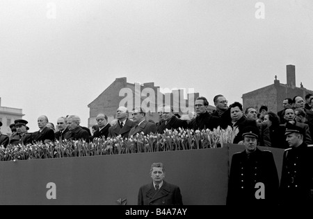 Geografie/Reisen, Deutschland, Demokratische Republik Deutschland, Politik, Obsequien für Josef Stalin, Ost-Berlin, März 1953, Stockfoto