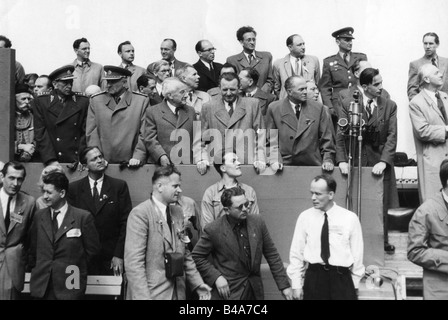 Geografie/Reisen, Tschechische Republik, Politik, Parade am 1. Mai, Prag 1.5.1948, Stockfoto