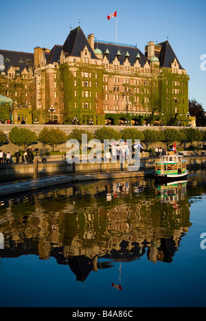 Empress Hotel in Victoria auf Vancouver Island, British Columbia, Kanada. Stockfoto