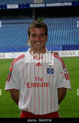 Vaart, Rafael Ferdinand van der, * 11.2.1983, niederländischer Sportler (Fußball), halbe Länge, Spieler Hamburger SV, Saison 2007 / 2008, Stockfoto