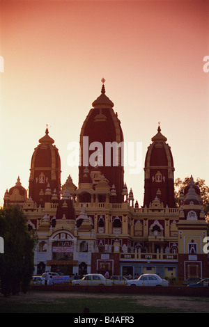 Indien, New Delhi, Lakshmi Narayan-Tempel Stockfoto