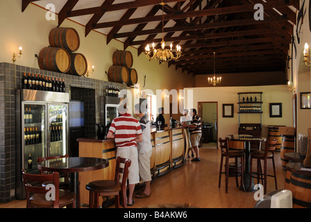 Geographie/Reisen, Südafrika, Handel, Fass Wein, vinebar, Weinprobe, Weingut dem Zorgvliet, zwischen Stellenbosch und Franschhoek auf der Weinstraße, Additional-Rights - Clearance-Info - Not-Available Stockfoto