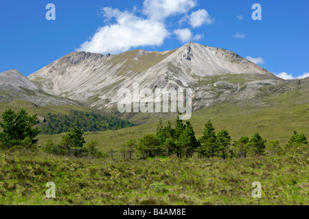 massiv-Blick von Süd-Ost Torridon Berge Wester Ross Western Highlands Scotland UK Stockfoto