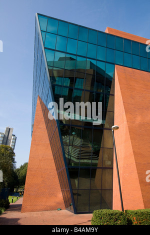 Blaue Leanie Bürohaus HBOS Bank Hauptsitz Aylesbury Buckinghamshire England, Vereinigtes Königreich. Stockfoto