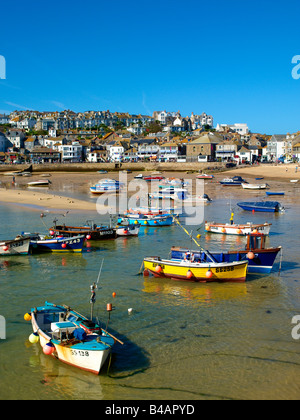 St Ives Fischerei Hafen Cornwall Stockfoto