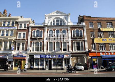 Geschäften und Gebäuden In Whitechapel, London. Stockfoto