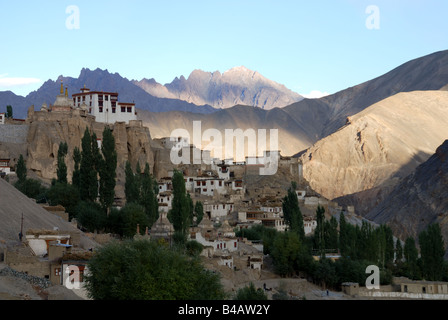 Gästehaus Kloster ist eines der ältesten Monasterys in Ladakh. Stockfoto