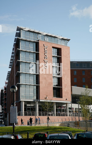 Jurys Inn Hotel in der Nähe von Albert Dock, Liverpool, UK Stockfoto