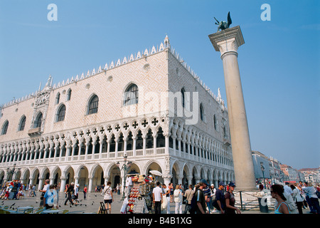 Italie Venise Ort Saint Marc Le Palais des Dogen Stockfoto