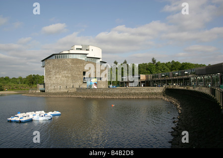 Bereich der Loch Lomond, Schottland. Das Lomond Ufer Aquarium und das Sea Life Centre am Ufer des Loch Lomond. Stockfoto