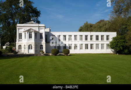 Monkey Island Hotel auf einer kleinen Insel auf der Themse in Bray Stockfoto