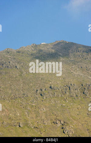 Das neue Café, erbaut im Jahre 2008 auf der Oberseite Snowdon, Snowdonia, Nordwales Stockfoto