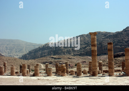 Petra, Jordanien Stockfoto