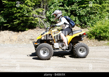 ATV-Reise in Whistler, British Columbia Stockfoto