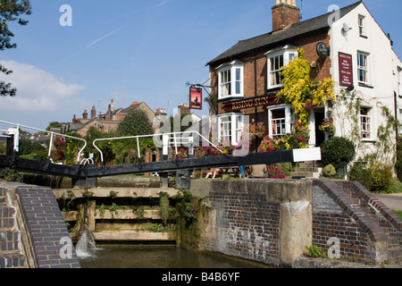 Grand Union Canal Berkhamsted Hertfordshire, England, Vereinigtes Königreich. Stockfoto