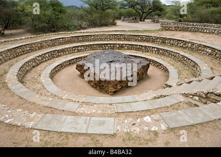 Hoba Meteorit Grootfontein Grootfontein District Otjozondjupa Region Namibias Stockfoto