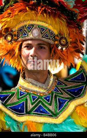 Paraiso Schule von Samba in Hackney Karneval Stockfoto