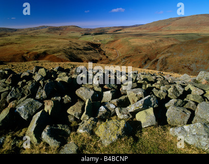 Herbstliche Aussicht im Ingram Valley, in der Nähe von Wooler Northumberland National Park Stockfoto