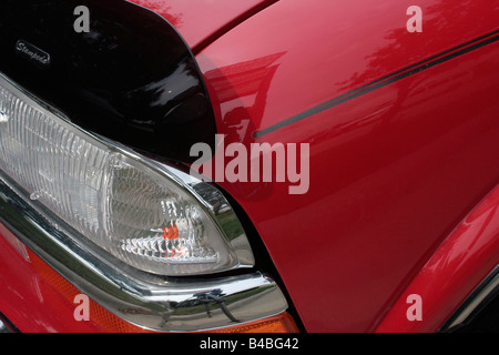 Auto SUV Körper und Scheinwerfer-detail Stockfoto