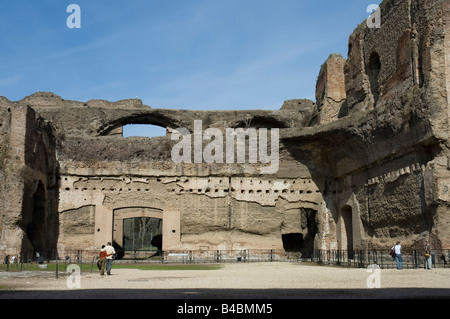 Caracalla-Thermen in Rom, Italien Stockfoto