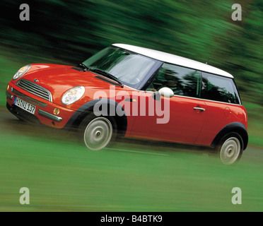 Auto, Mini One D, Miniapprox.s, Limousine, Modelljahr 2001-rot