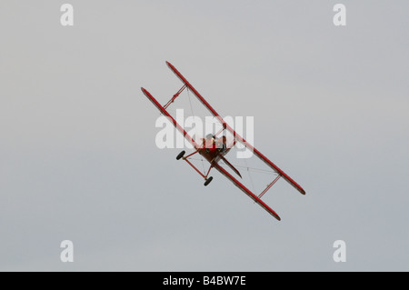 Shuttleworth (Sammlung) Air Show 2008 DeHavilland DH-82a Tiger Moth Stockfoto