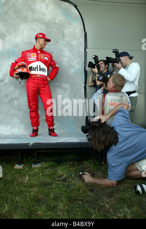 Motor-Sport, Formel 1, Michael Schumacher, Portrait Stockfoto