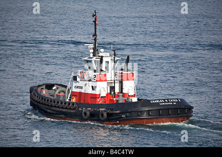 Schlepper auf Burrard Inlet, "British Columbia", Kanada Stockfoto