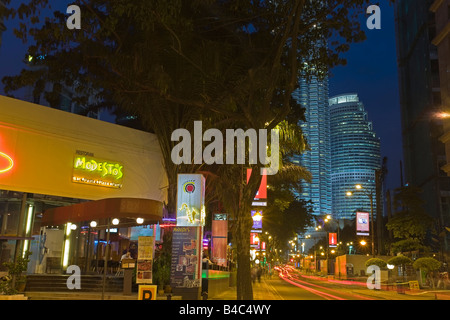 Asien, Malaysia, Selangor State, Kuala Lumpur, trendigen Bars und Restaurants im Goldenen Dreieck Bezirk KL Stockfoto