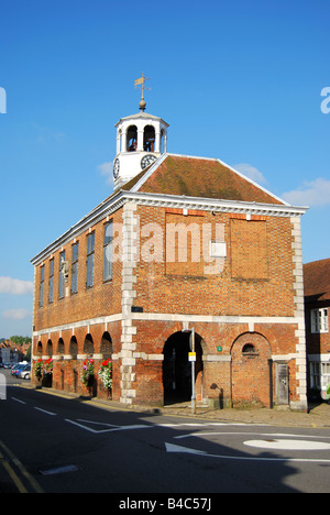 17. Jahrhundert Markt Hall, High Street, Old Amersham, Buckinghamshire, England, Großbritannien Stockfoto