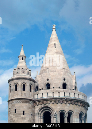 Fischerbastei in Budapest Ungarn Stockfoto