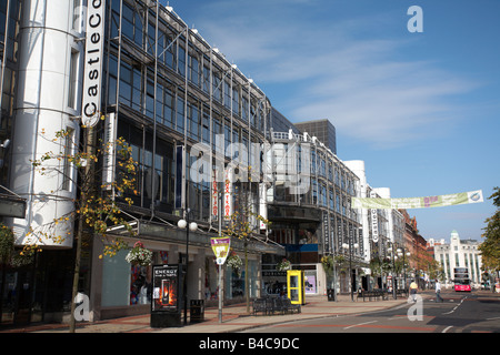 Schloss Hof Einkaufszentrum Royal Avenue Belfast Stadtzentrum Nordirland Vereinigtes Königreich Stockfoto