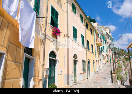 Die Stadt von Bogliasco Ligurien Italien Stockfoto