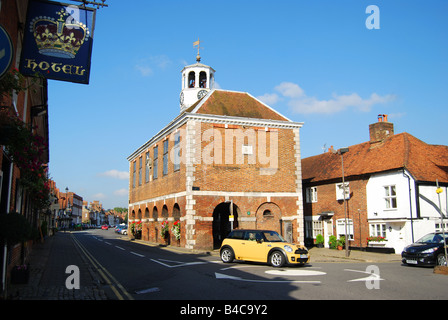 17. Jahrhundert Markt Hall, High Street, Old Amersham, Buckinghamshire, England, Großbritannien Stockfoto