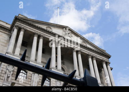 Die Bank of England Gebäude in der City of London, England Stockfoto