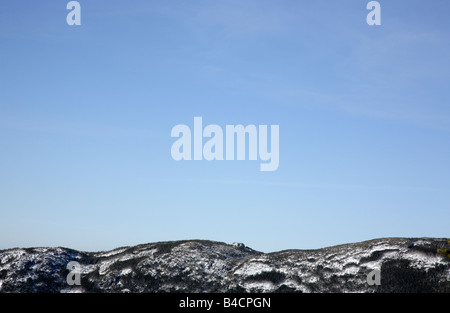 Greenleaf Hütte von Falling Waters Trail in den Wintermonaten befindet sich in den White Mountains New Hampshire USA Notes Stockfoto