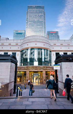 Cabot Square, Canary Wharf, London, UK Stockfoto