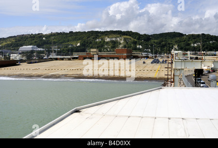 Speedferries betreiben von Hoverport bei Dover Western Docks UK Stockfoto