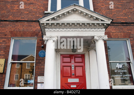 Der rote Haus aus dem 18. Jahrhundert viktorianischen Gebäude High Street Berkhamsted Hertfordshire England Stockfoto