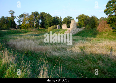 Überreste der Burg Berkhamsted Hertfordshire England Stockfoto