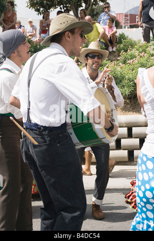 Torremolinos Costa del Sol Malaga Provinz Spanien Feria de San Miguel jährliche Romeria Stockfoto