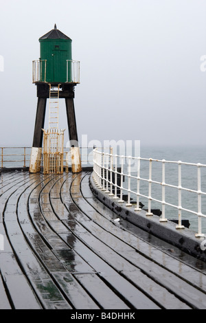 Whitby, North Yorkshire, England, Pier Stockfoto