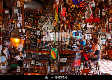 Westindische Inseln Aruba Charlie s Bar San Nicolas seit 1941 Stockfoto