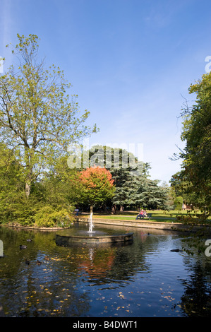 Herbst in Walpole Park Ealing W5 London Vereinigtes Königreich Stockfoto