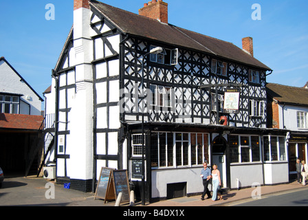 Die Royal Oak Hotel, Market Street, Tenbury Wells, Worcestershire, England, Vereinigtes Königreich Stockfoto