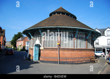 Tenbury Runde Markt, Marktplatz, Tenbury Wells, Worcestershire, England, Vereinigtes Königreich Stockfoto